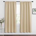 RYB HOME Extra Wide Curtains for Bedroom Living Dining Room 72 inches Long | by RYBHOME
