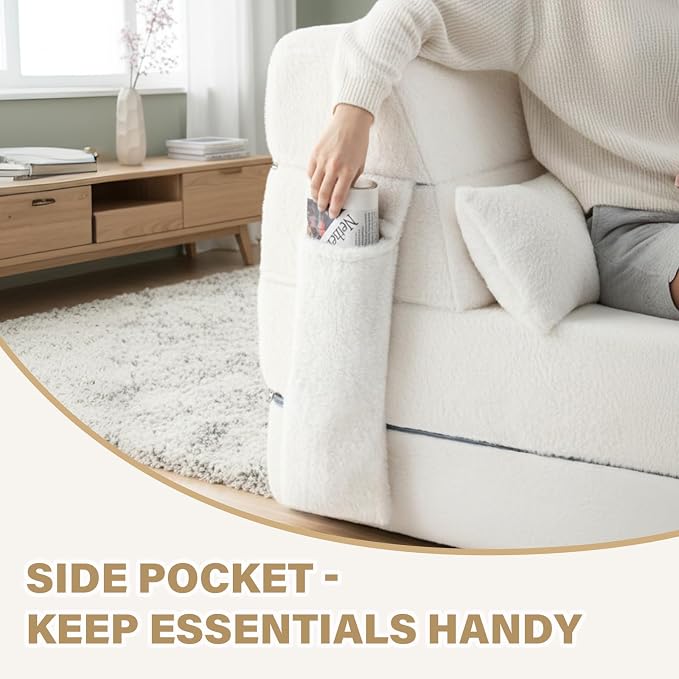 Convertible Folding Sofa Bed Mattress - Image 4