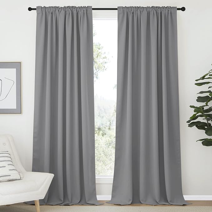 NICETOWN Blackout Curtain Panels Window Draperies - Image 2