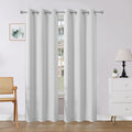 Joydeco Blackout Curtains 84 Inch Length 2 Panels Set, Thermal Insulated Long by JOYDECO