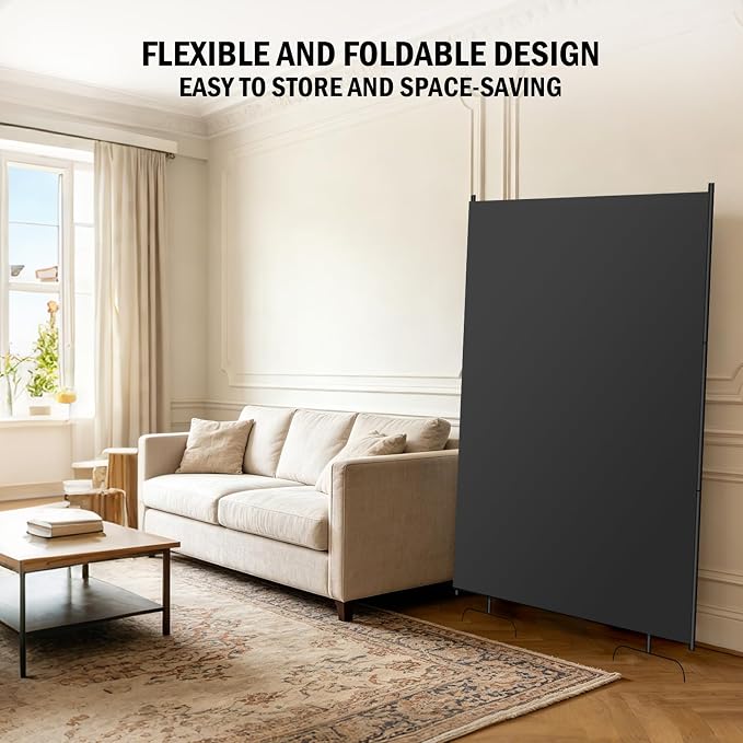 Room Divider Panel, 100% Blackout Privacy Screens - Image 8