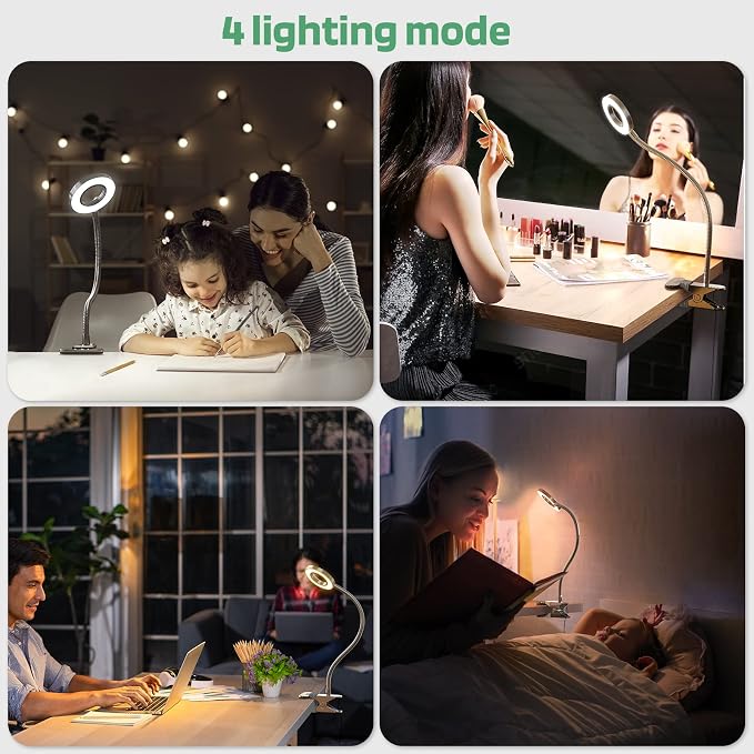 Glorious-LITE Clip on Light 36 LED Eye Caring Reading Light - Image 2