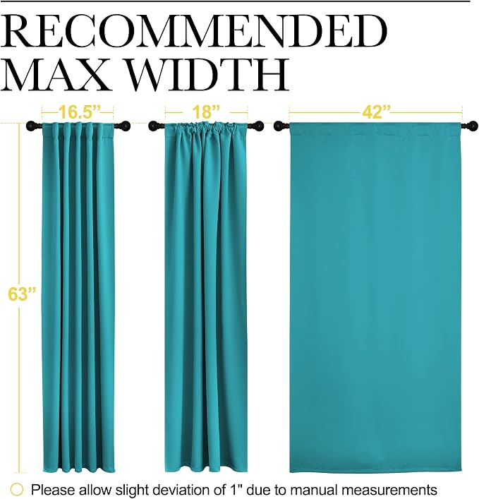 NICETOWN Blackout Curtain Panels - Image 7