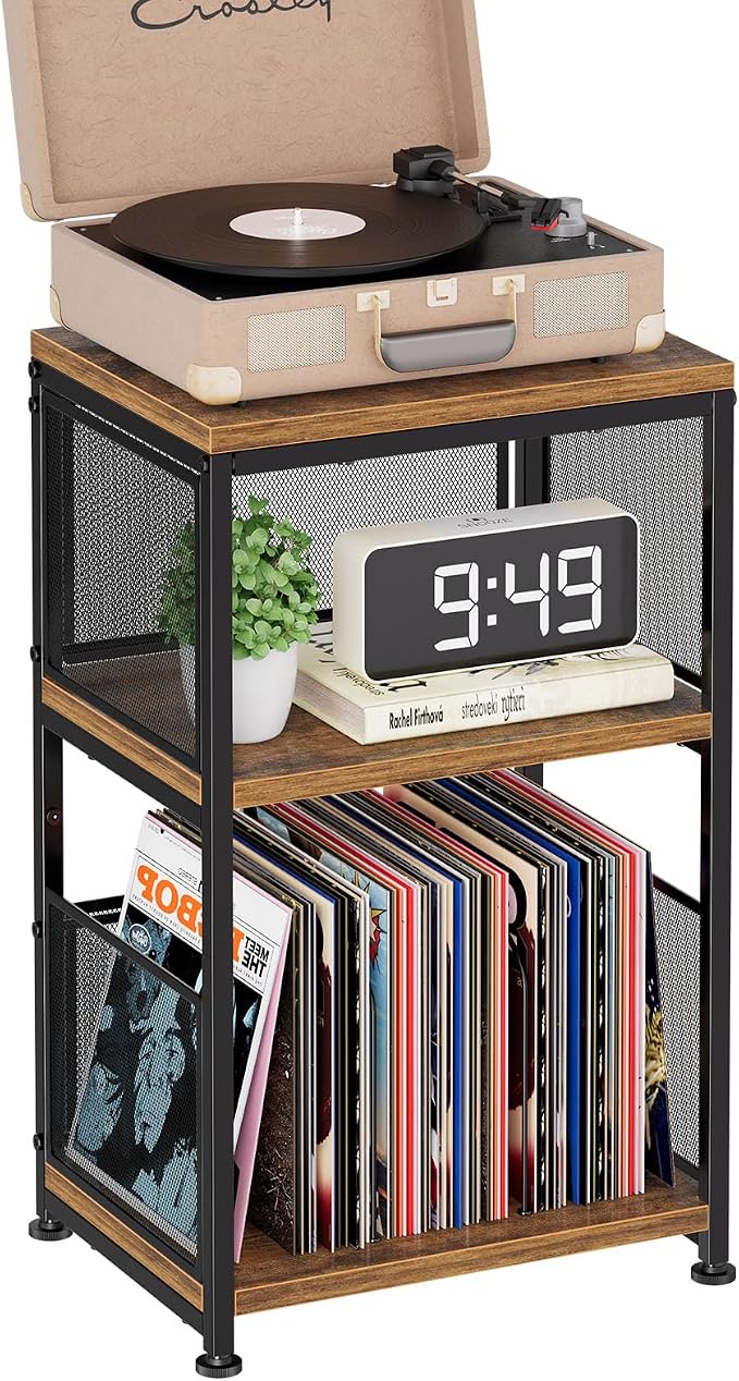 Simple Trending Record Player Stand, Turntable Stand - Image 7