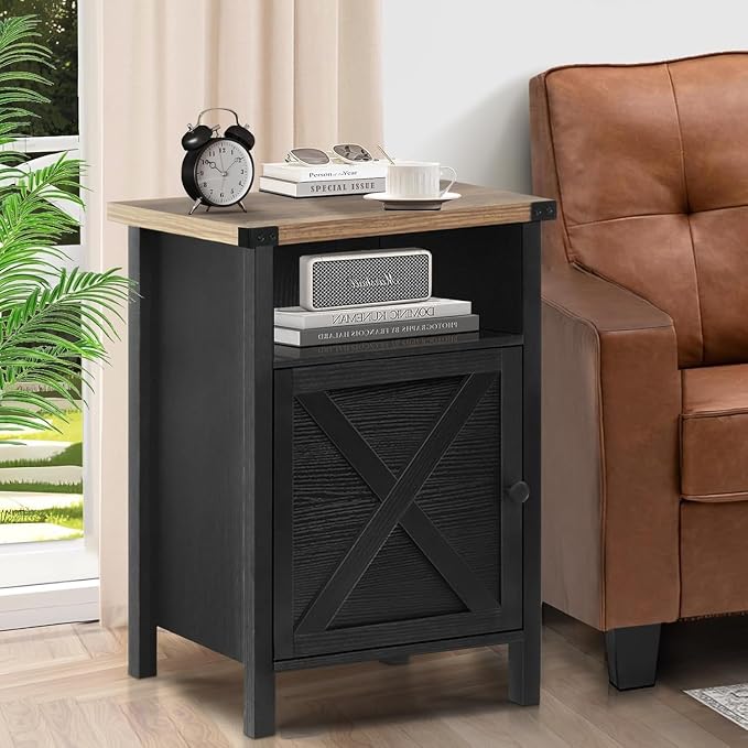 Farmhouse End Table, Nightstand - Image 2