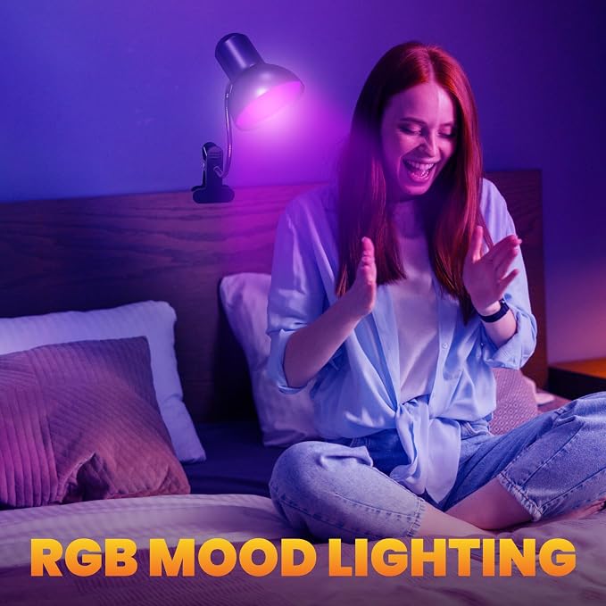 Clip-on Reading Lamp Rechargeable Cordless Desk Lamp - Image 2