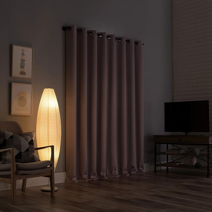 Sun Zero Nordic 2-pack Theater Grade Extreme 100% Blackout Grommet Curtain - Image 2