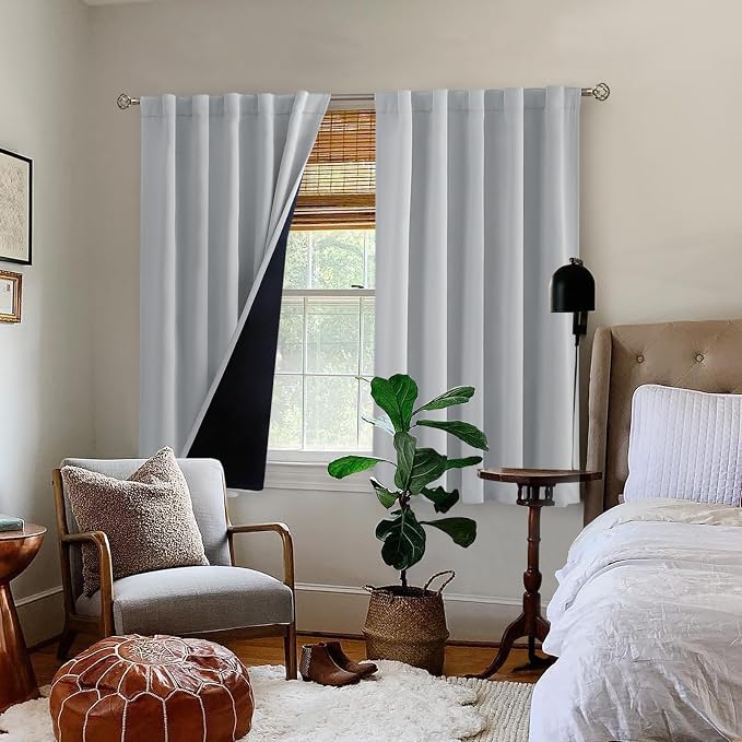 BGment 100% Blackout Curtains 48 Inches Long, RV Curtains - Image 9