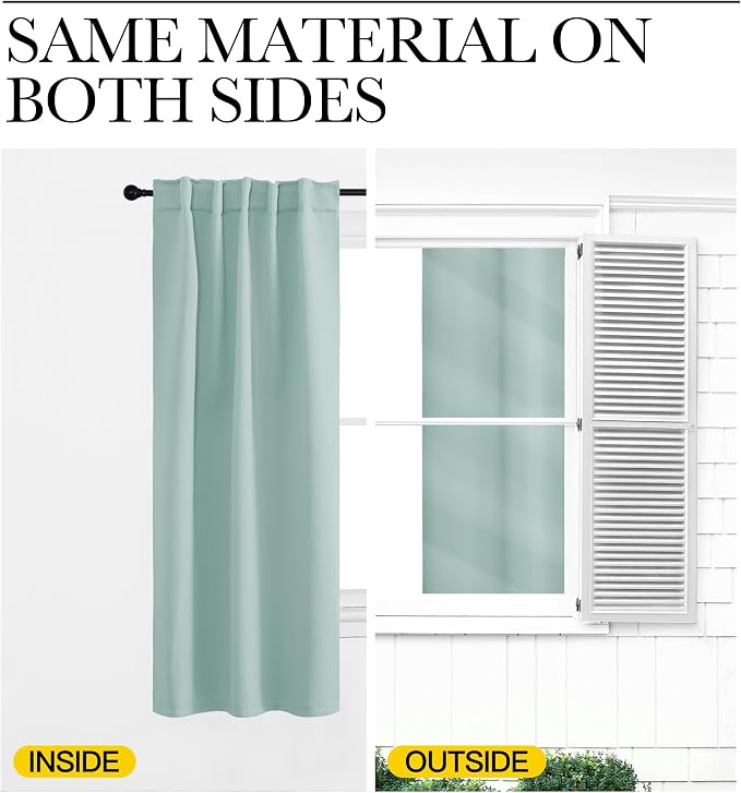 NICETOWN Blackout Curtain Panels - Image 6