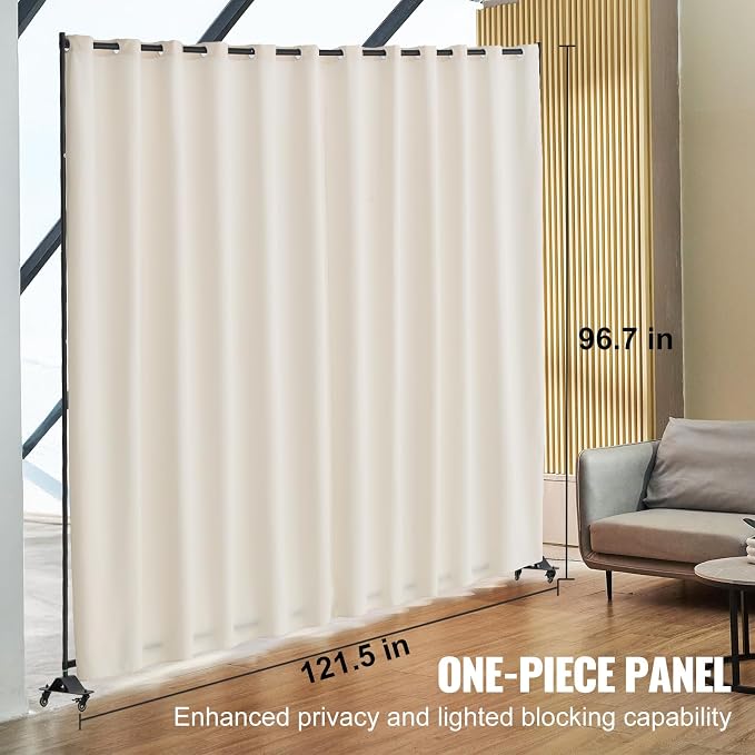 VEVOR Room Divider, Portable Panel Room Divider - Image 2