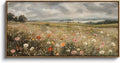 InSimSea Extra Large Framed Vintage Wall Art, Living Room Country Farmhouse by InSimSeaArt