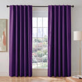 PONY DANCE Purple Blackout Curtains by PONYDANCE