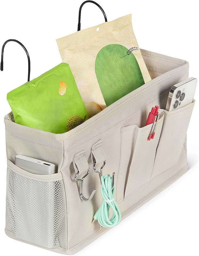 Amazon Basics Bedside Caddy Hanging Storage Organizer by AmazonBasics