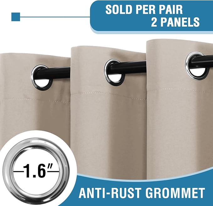 H.VERSAILTEX 100% Blackout Curtains - Image 3