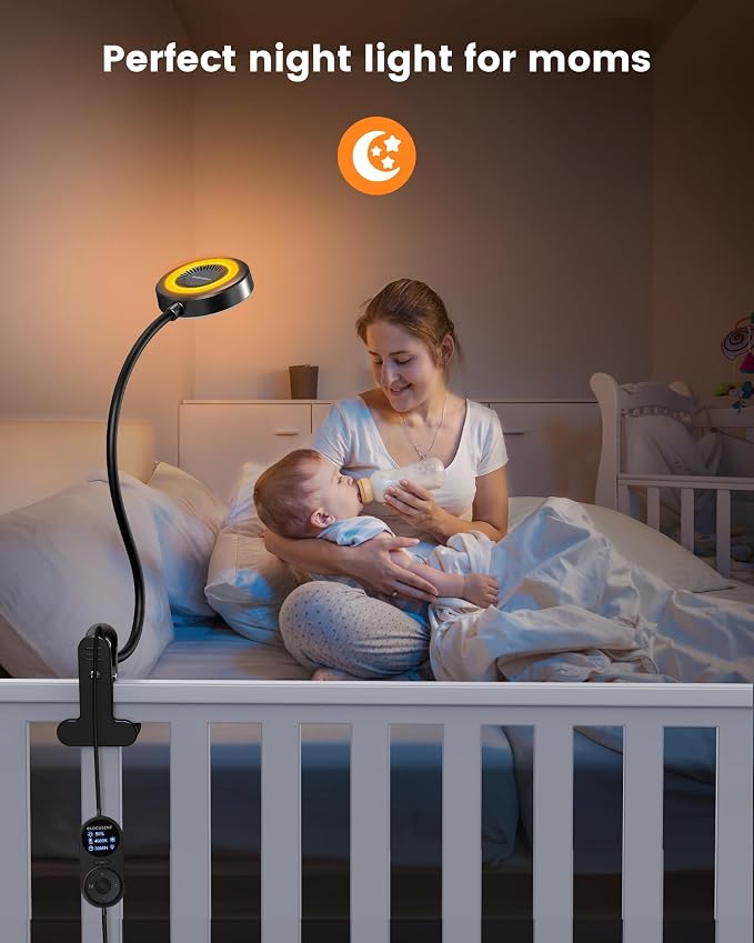 Glocusent 72 LED Clip on Lamp, Reading Lamp - Image 4