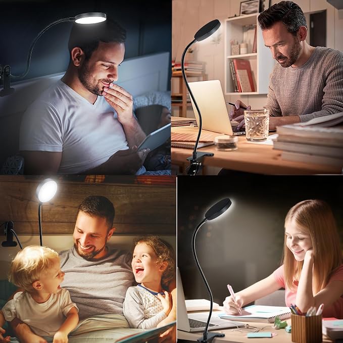 Desk Lamp, 8W 66 LED Reading Light - Image 6