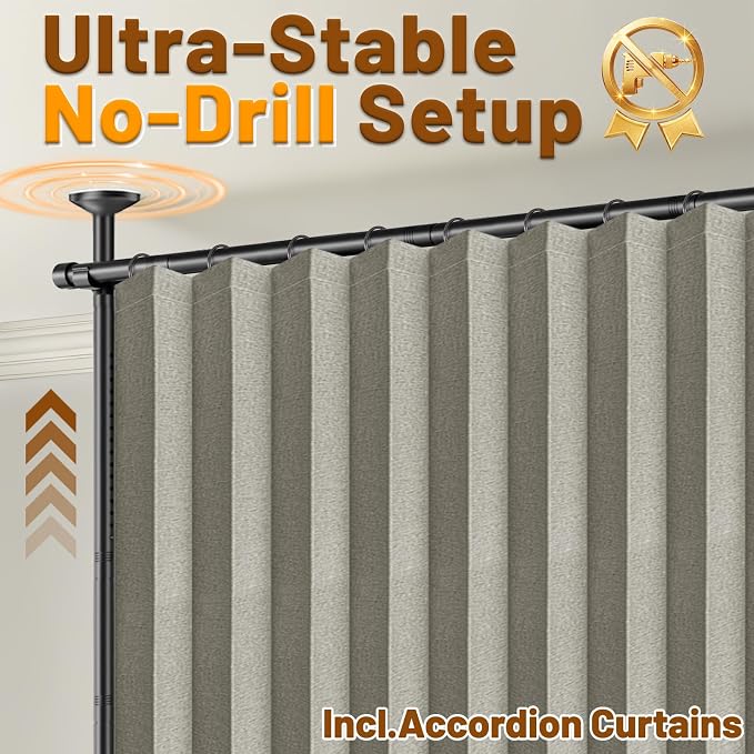 AJAZZ Privacy Curtains for Room Divider - Image 3