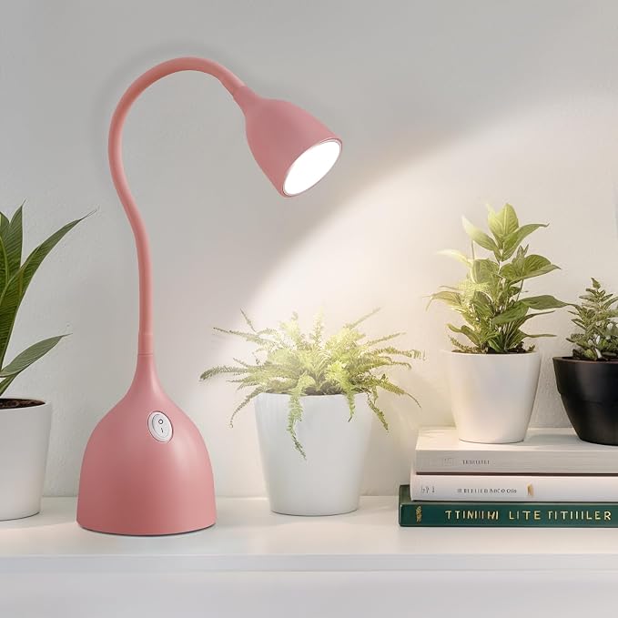 EJIAXIN Gooseneck Desk Lamp 360° LED Flexible Reading Light Small Desk Lamps - Image 7