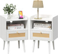 MECHYIN Night Stand Set 2, Nightstands Set of 2 by MECHYIN
