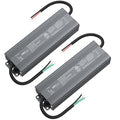 EMITEVER Triac Dimmable LED Driver,2 Packs 120W Power Supply,AC 120V to DC 24V Transformer,Compatible with Lutron and Leviton Dimmers,for LED Lighting,Class 2,ETL Certified,Waterproof IP66