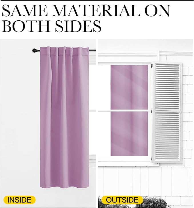 NICETOWN Blackout Window Curtains - Image 5