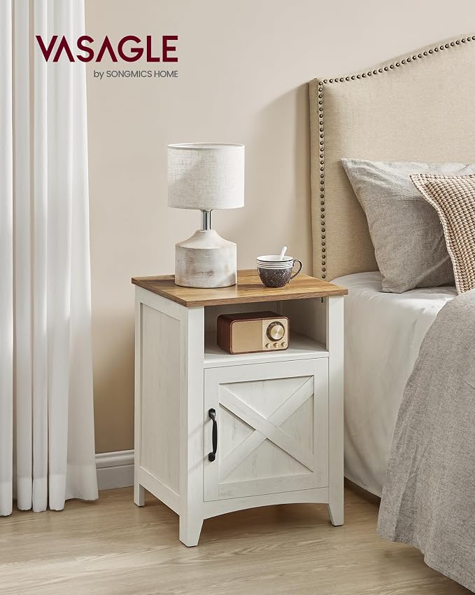 VASAGLE Farmhouse Nightstand - Image 2