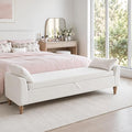 66" End of Bed Storage Bench for Bedroom by Aortzio