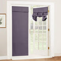 RYB HOME Blackout French Door Curtain, No Drill, W26 x L72, 1 Panel | Self by RYBHOME