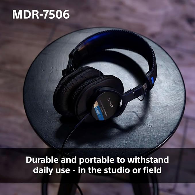 Sony MDR7506 Professional Large Diaphragm Headphone
