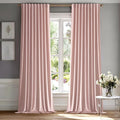 MIULEE Light Pink Velvet Curtains 52x96 inches Luxury Blackout Curtains | by MIULEE