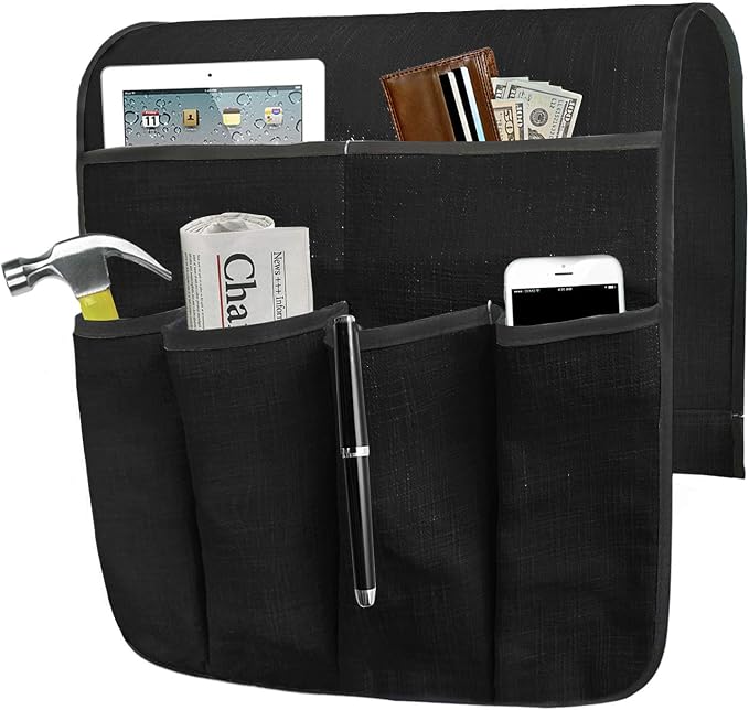 Couch Sofa Armrest Organiser Arm Chair Caddy Bedside Storage Pocket by Unknown