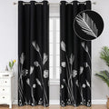 Blackout Curtains 84 Inch 2 Panels Room Divider Thermal Insulated Palm Tree by ESTELARTEXTILER