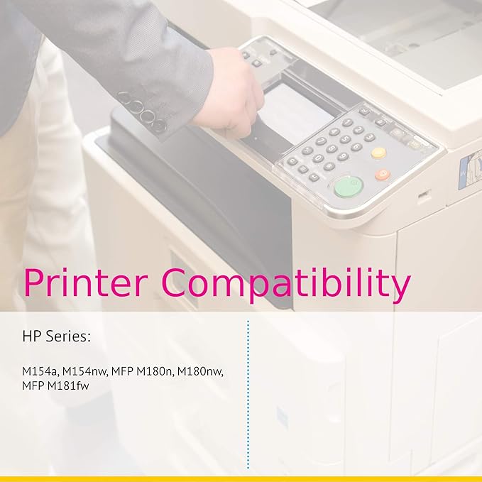 CS Replacement Toner Cartridge Compatible with HP 204A CF513A Magenta Color Pro MFP M180 MFP M180nw MFP M180n MFP M181fw MFP M154a