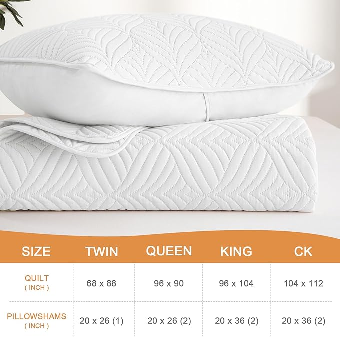 Whale Flotilla Extra Soft Queen Quilt Bedding Set, Lightweight Bedspreads | - Image 4