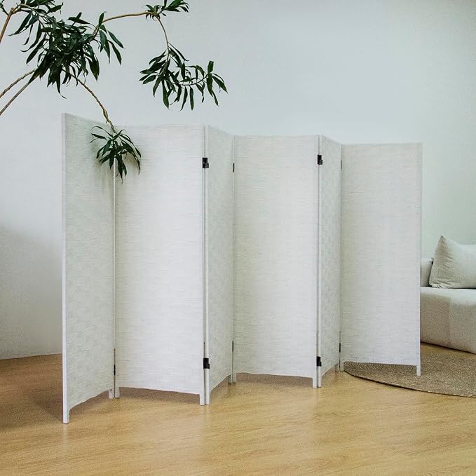 6 Panel Double Sided Short Room Divider - Image 4