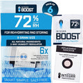 Integra Boost 2-Way Humidity Control Pack - Preserve Flavor & Control Humidity at 72% RH - Moisture Absorber for Herbs, Spices & More - 8 Gram (Pack of 6)