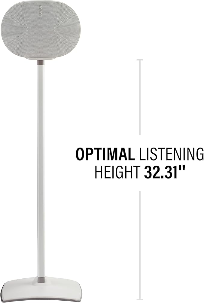Sanus Fixed Height Speaker Stand for Sonos Era 300 Single WSSE31