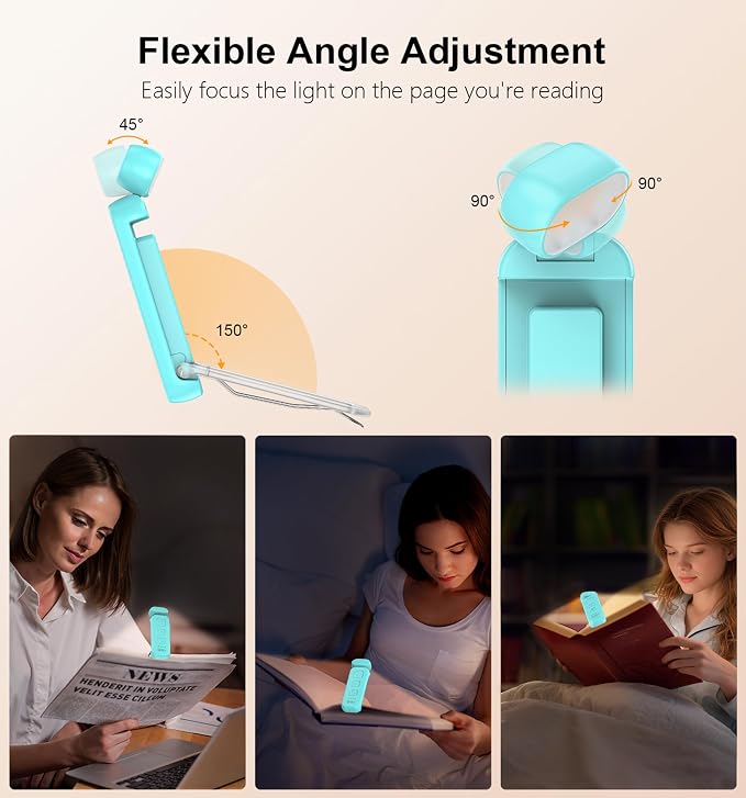 Gritin Reading Light, Rechargeable Book Light - Image 5