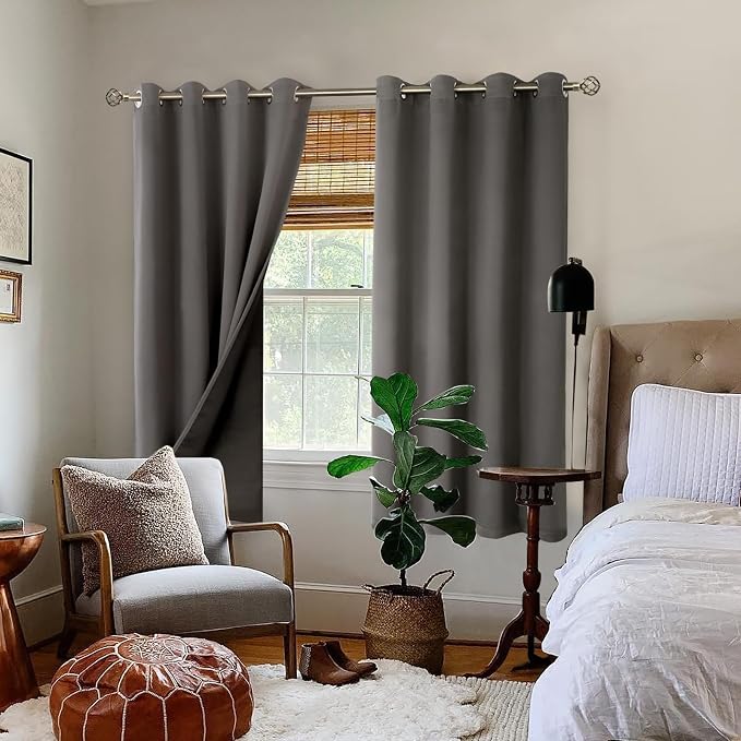 BGment Thermal Insulated 100% Blackout Curtains - Image 2