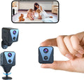 Funstorm 2025 Upgraded Security Camera, 4K HD Mini Nanny Cam for Home with Night Vision, WiFi Indoor Camera, 100 Days Long Battery Life, Motion Detection, Remote Viewing, Wireless Surveillance Cam