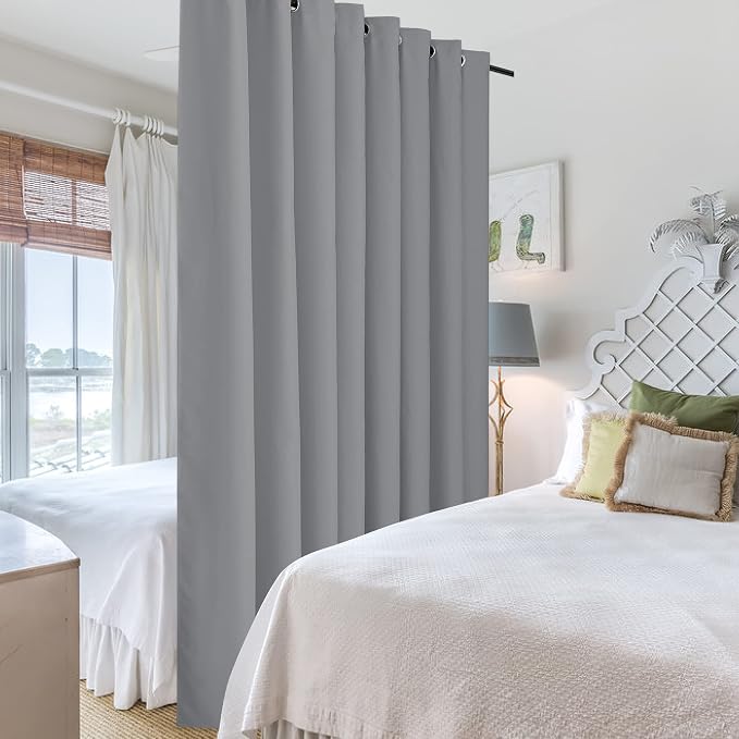 RYB HOME Portable Room Divider Curtains - Image 5
