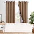 XWZO Full Shading Blackout Curtains 45 Inches Length by XWZO
