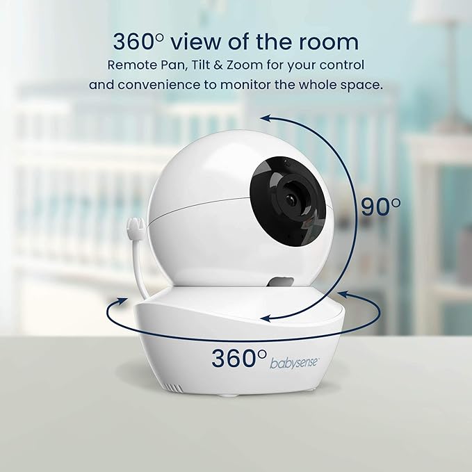 Babysense Replacement Add-On Camera for Video Baby Monitor HDS2 Only, Will Work Only with HDS2 Monitors, Requires HDS2 Parent Unit to Operate