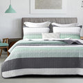 DURLENGEN Quilt Set King Size 3Pcs, Soft Microfiber Lightweight Bedspread by DURLENGEN