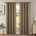Joydeco Blackout Curtains 120 Inch Length 2 Panels Set, Thermal Insulated Long by JOYDECO