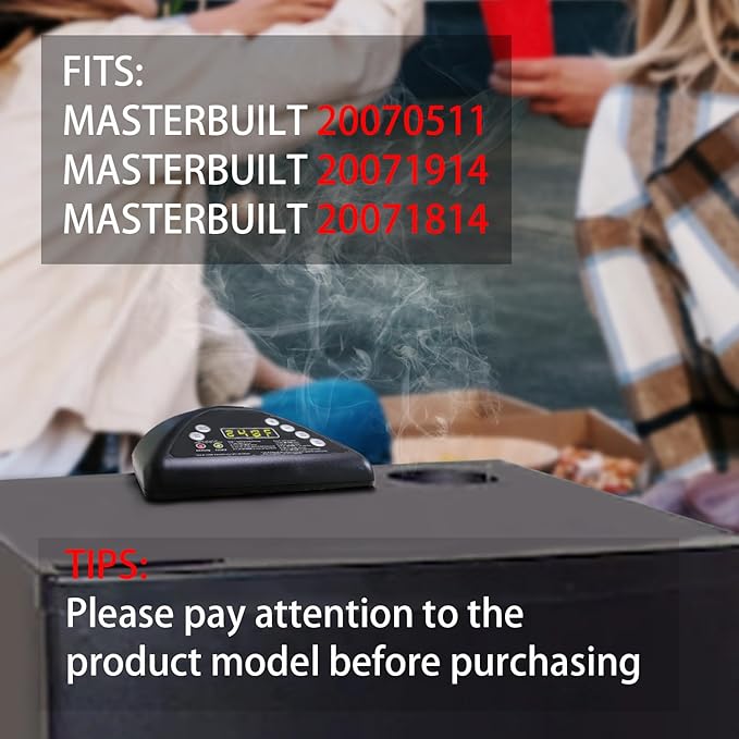 Digital Control Panel, Compatible with Masterbuilt 20070511/20071914/ 20071814 Top Controller Electric Smoker