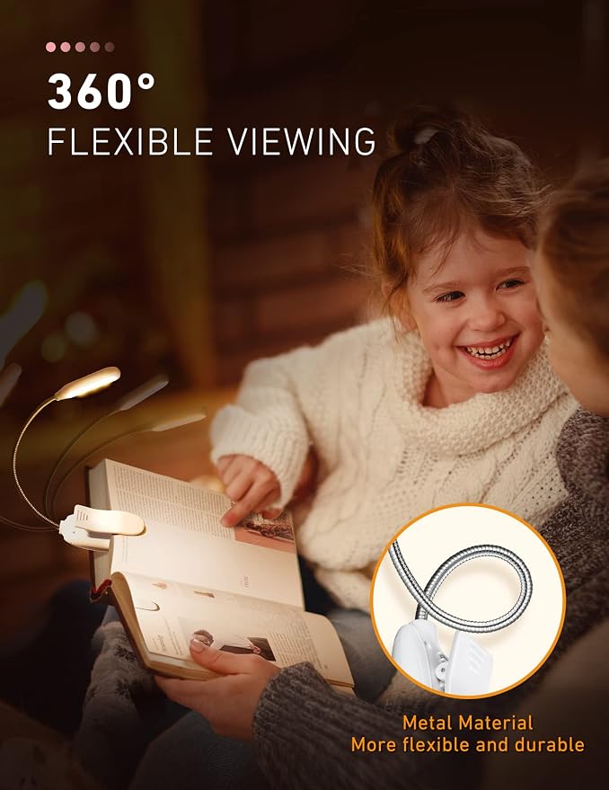 Monotremp Rechargeable Book Lights - Image 5