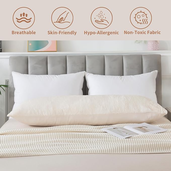 WhatsBedding Memory Foam Body Pillow - Image 6