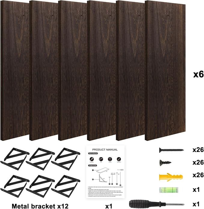 YGEOMER 16.5in Floating Shelves - Image 7