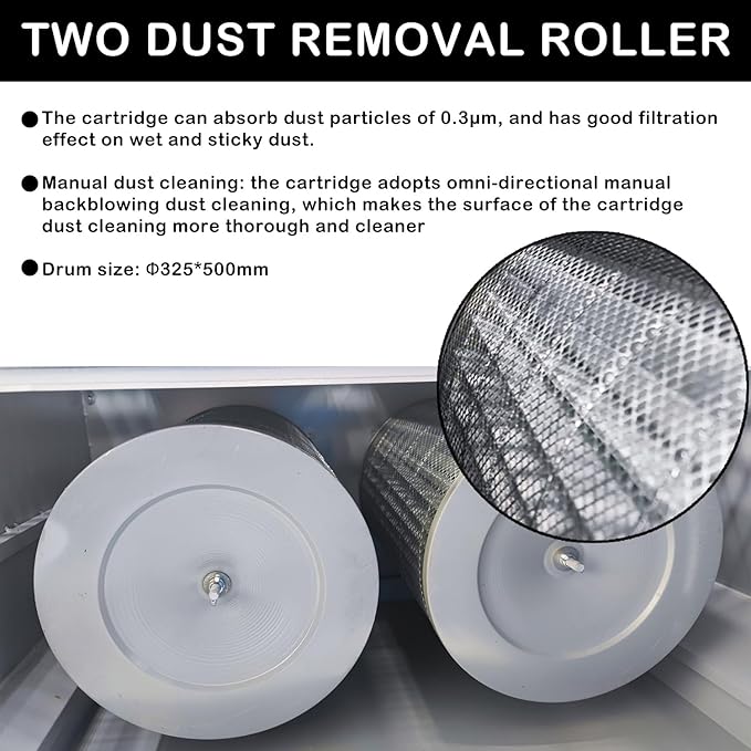HayWHNKN Metal Working Downdraft Table Dust Collector Vacuum Welding Multi-stage Purification Dust Collector for Grinding Polishing Dusting Welding 31.5''*47.2'' 220V